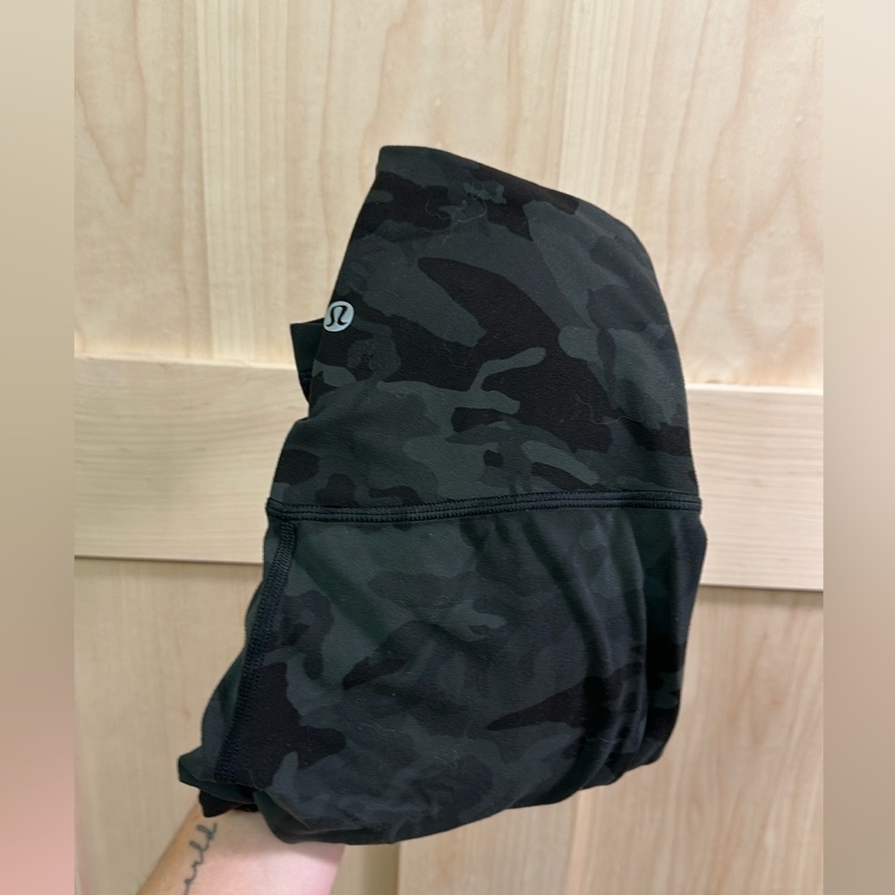 Lululemon Green Camo Align Leggings Full Length